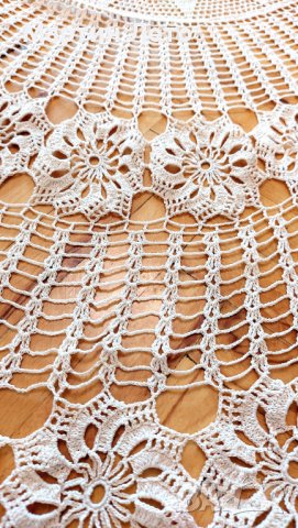 Покривка на една кука. Кръгла - 150 см., снимка 4 - Покривки за маси - 37419958