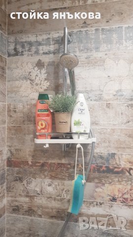 Продавам етажерка за баня закрепваща се към душа, снимка 5 - Други стоки за дома - 43267192