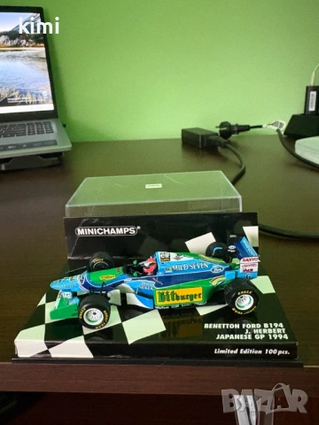 продавам редки модели формула 1 мащаб 1.43 на minichamps   