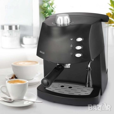 Стилна кафемашина за еспресо с каймак, снимка 2 - Кафемашини - 53223612
