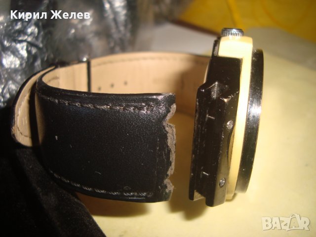 NEDELCHEV CLUB AC MILAN ФУТБОЛЕН ЗАПАЛЯНКОВСКИ КВАРЦ ЧАСОВНИК ФК МИЛАН РАБОТЕЩ 77071, снимка 9 - Мъжки - 32912268