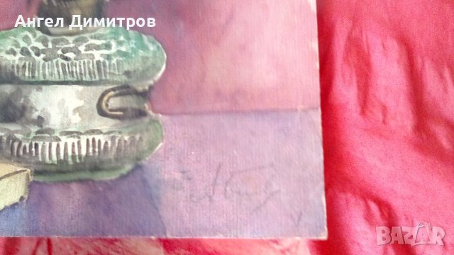 Ангел Ботев картина акварел , снимка 7 - Картини - 38999712