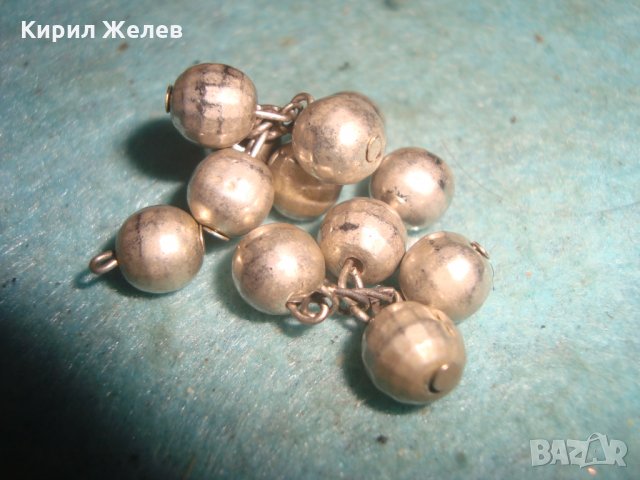 Лот СРЕБРИСТИ ТОПЧЕСТИ ФАСЕТИРАНИ АРТ ВИСУЛКИ за ХЕНД-МЕЙД БИЖУТА УКРАСА 27427, снимка 4 - Други - 35100899