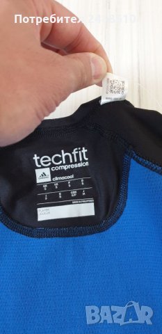 Adidas Techfit Compression ClimaCool Mens Size S НОВО! ОРИГИНАЛ! Мъжки Потник!, снимка 3 - Други - 32461091