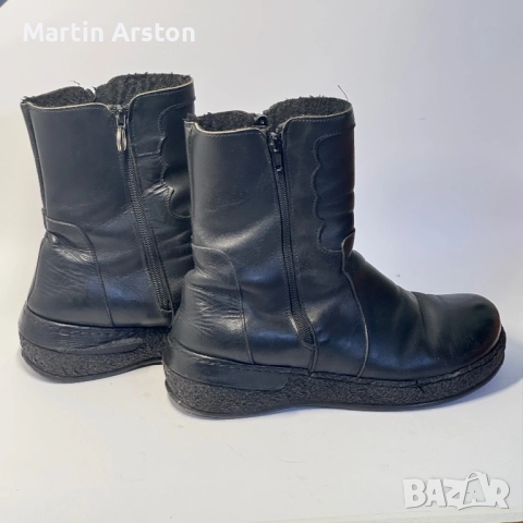 Висококачествени Зимни мата дамски боти 40 номер перфектни за подарък, снимка 2 - Дамски боти - 52566976