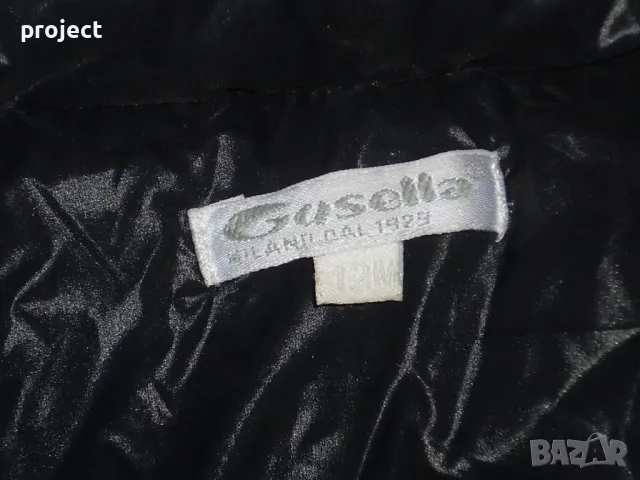 Италианско детско яке,пухенка с гъши пух. Като нова ,за деца 12- 18м..Промо цена, снимка 8 - Бебешки якета и елеци - 49222864