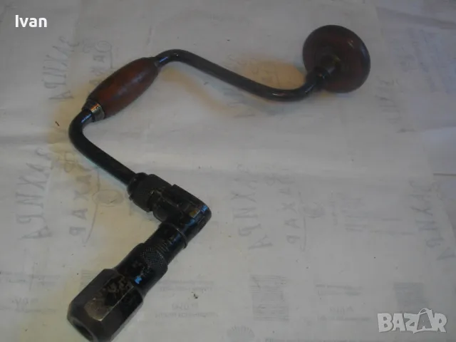 41см/ф13мм ФРГ ЗАПАДНОГЕРМАНСКИ РЪЧЕН МАТКАП ДРЕЛКА БОРМАШИНА С РЕВЕРС ОТЛИЧНО СЪСТОЯНИЕ , снимка 2 - Бормашини - 48397156