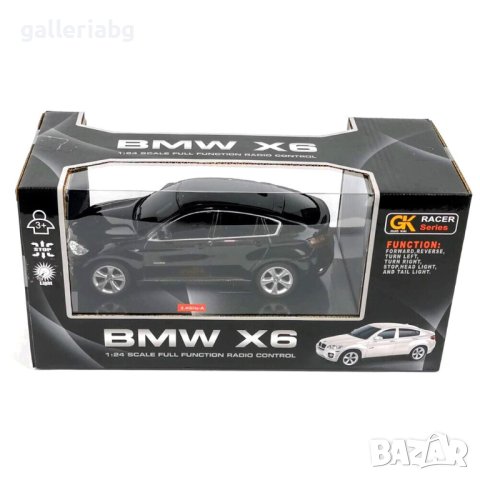 BMW X6 с дистанционно управление и светлини БМВ , снимка 3 - Коли, камиони, мотори, писти - 40399920