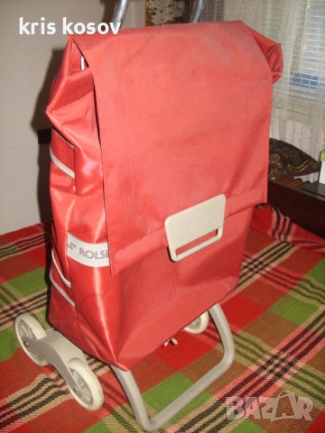 голяма чанта за пазаруване с колела, снимка 5 - Други стоки за дома - 36685064