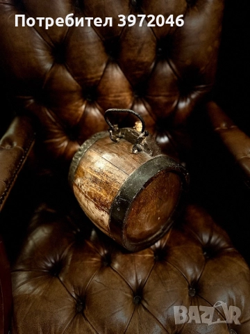 Антикварно дървено буренце 1880 - 1920 , снимка 10 - Антикварни и старинни предмети - 52355929