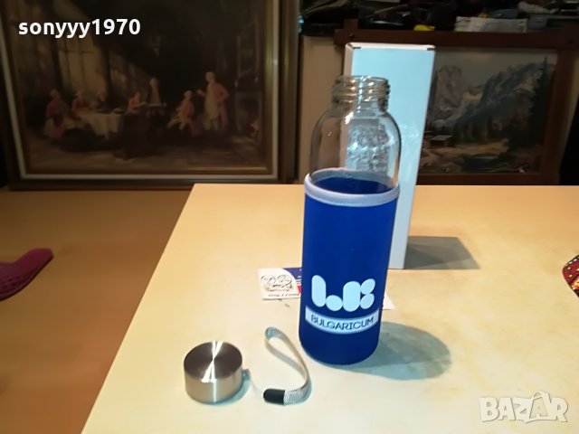 елби-22х6см-стъклено шише 1507212125, снимка 15 - Колекции - 33533142