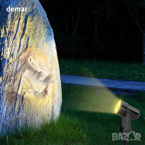 Dotrvmp 14M Външни ландшафтни прожектори 4 LED 2W 200lm, топло бяло 3000K IP65, снимка 6 - Външни лампи - 50442595