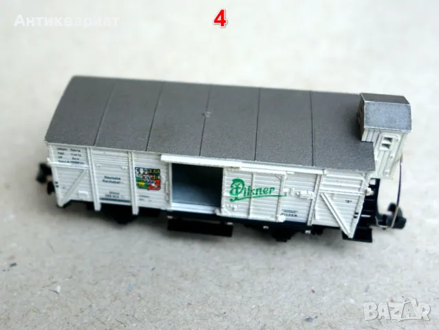 Товарни и пътнически вагони N (1:160) - от 1 до 5, снимка 15 - Колекции - 49360553