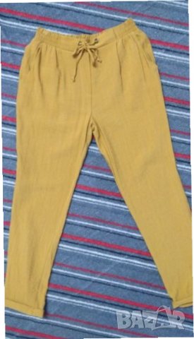 Нов ленен панталон/М, снимка 4 - Панталони - 26302102