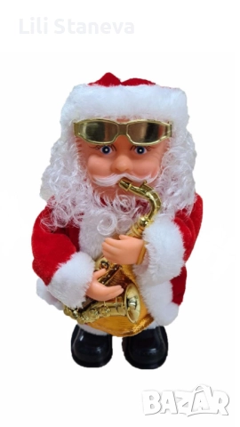Коледна украса Танцуващ Дядо Коледа SD23. , снимка 2 - Декорация за дома - 52863573