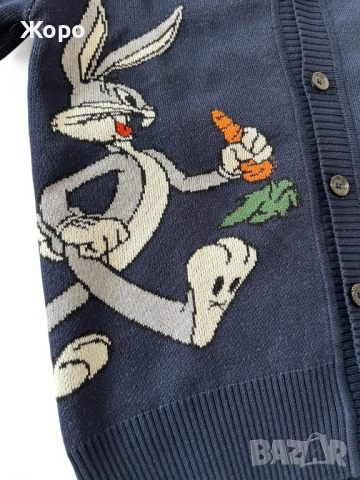 Scotch & Soda x Looney Tunes жилетка M – Нова с етикети – Bugs Bunny, снимка 8 - Други - 53589446