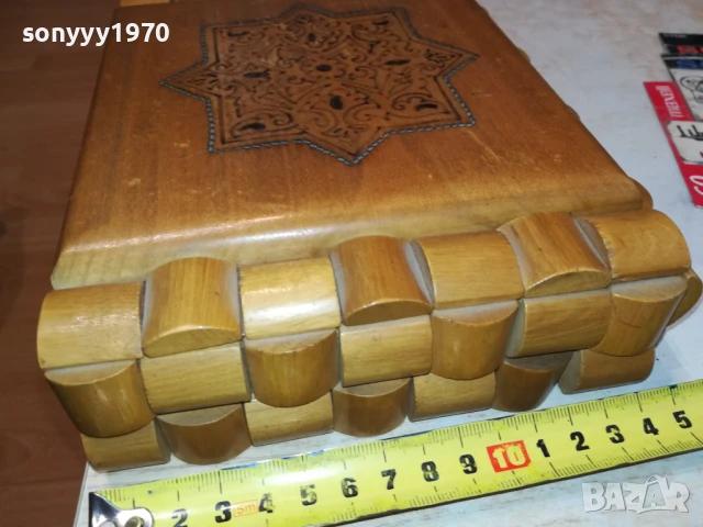 СТАРА БГ ДЪРВЕНА КУТИЯ 0106251138, снимка 5 - Колекции - 50503142