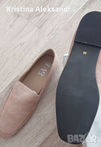 НОВИ Мокасини от естествен велур LAB Answear, снимка 4 - Дамски ежедневни обувки - 50568311