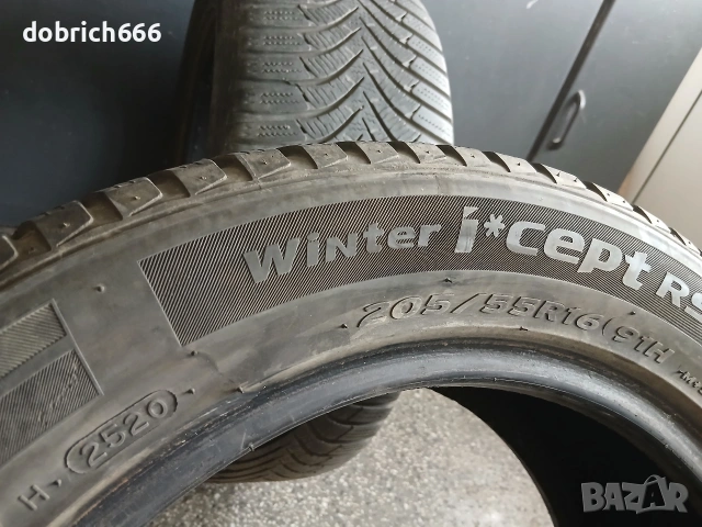 205/55/16 зимни гуми Hankook DOT2520, снимка 4 - Гуми и джанти - 53051775