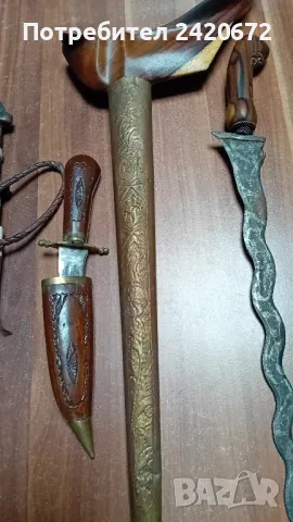 Индонезийска  кама  Крис, снимка 10 - Антикварни и старинни предмети - 48966445