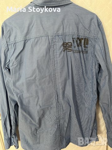 Мъжка риза-Jack&Jones, спортнa ,Размер L, снимка 4 - Ризи - 38598782