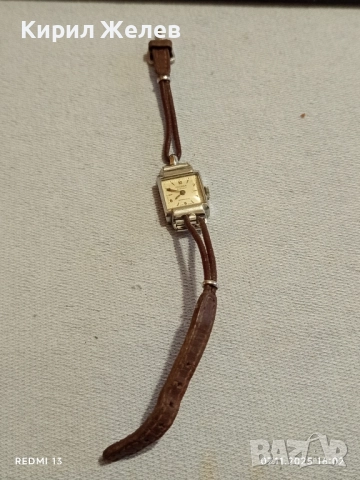 Стар механичен часовник дамски MEDANA ANTI-MAGNETIC SWISS MADE 51510, снимка 5 - Антикварни и старинни предмети - 52333690