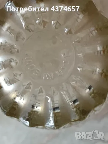 Стари водни чаши с релеф, снимка 3 - Чаши - 49088773