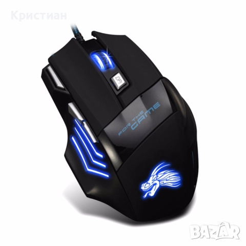 Gaming мишка X3 7D USB Optical RGB – Геймърска Miшка на супер цена