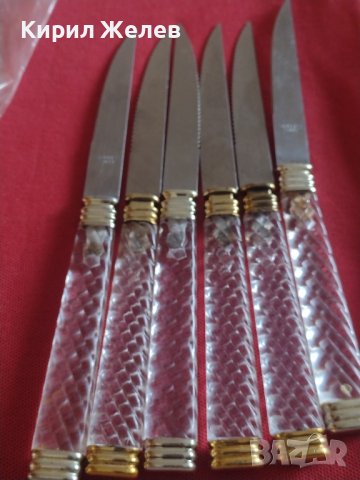 Комплект 6 броя кухненски ножчета много красиви перфектно състояние 42058, снимка 5 - Прибори за хранене, готвене и сервиране - 43845936