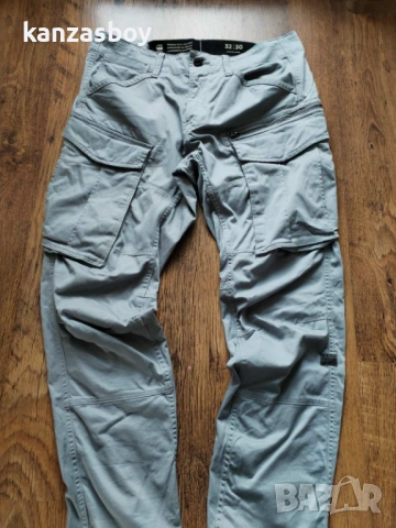 g-star Rovic Zip 3D Regular Tapered Pants Grey - страхотен мъжки панталон НОВ БЕЗ ЕТИКЕТИ 32, снимка 9 - Спортни дрехи, екипи - 53564479