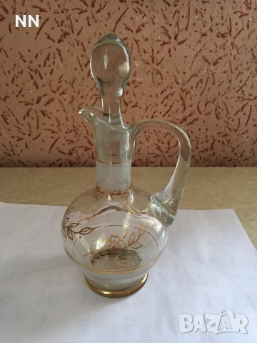 Ретро стъклен поднос, снимка 5 - Антикварни и старинни предмети - 33057444