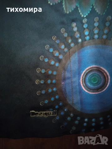 Манто Disigual в тъмно синьо, снимка 2 - Палта, манта - 52915013