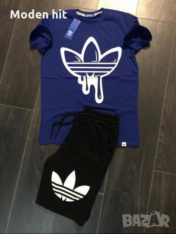 Последни бройки! Adidas мъжки летни комплекти /тениска и къси панталони/ реплика