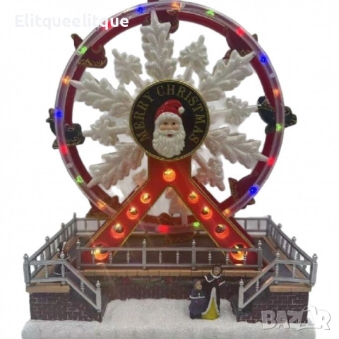 Коледно Виенско колело с музика и Led светлини, снимка 4 - Коледни подаръци - 52284131