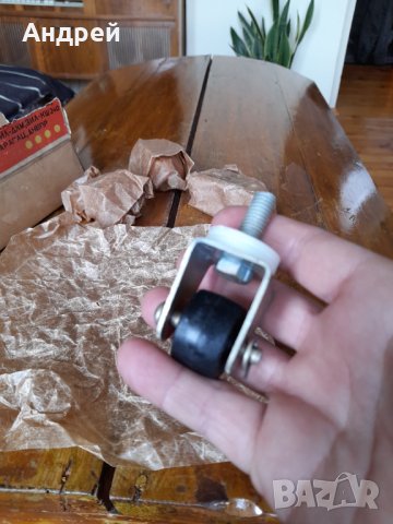 Стари колелца,ролки за преместване на хладилник, снимка 3 - Антикварни и старинни предмети - 40789397