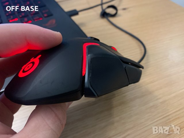 Геймърска мишка SteelSeries Rival 600, снимка 3 - Клавиатури и мишки - 43409964