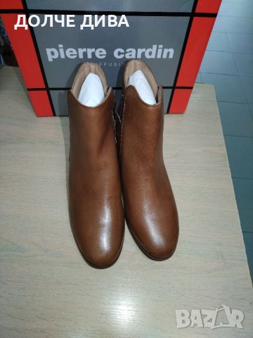  НАМАЛЕНИЕ-Дамски боти,, pierre cardin,, естествена кожа , снимка 2 - Дамски боти - 38161728