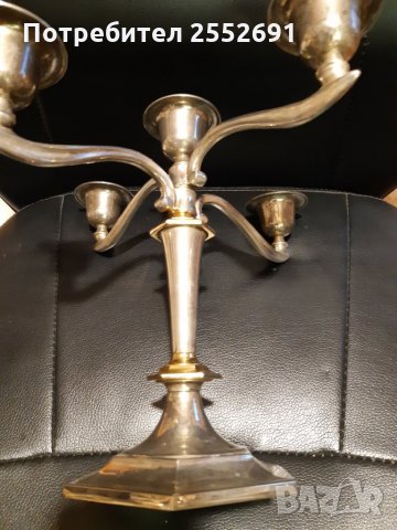 Свещник , снимка 2 - Антикварни и старинни предмети - 29070398