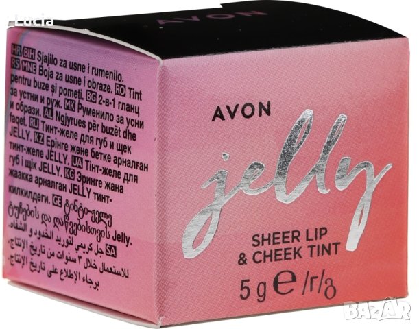 Avon jelly sheer lip & cheek tinted 5 g. Mauve melt, снимка 1 - Декоративна козметика - 43395656