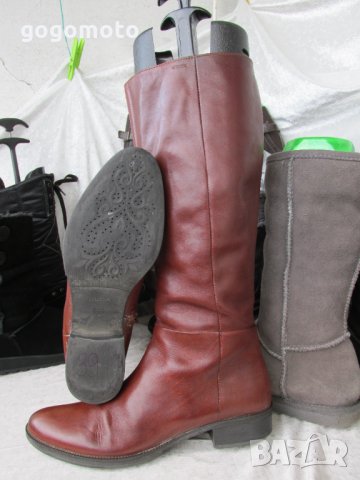 дамски ботуши GEOX® original, 100% супер висококачествена естествена кожа,N- 38 - 39 - кафяви, снимка 17 - Дамски ботуши - 35649506
