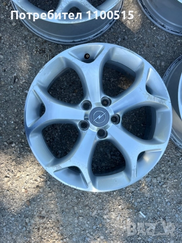 Джанти за Опел 5х110 17ц, снимка 6 - Гуми и джанти - 52230823