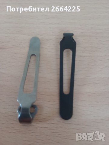 Лек, здрав, дълбок, титаниев клипс!, снимка 3 - Ножове - 37176148