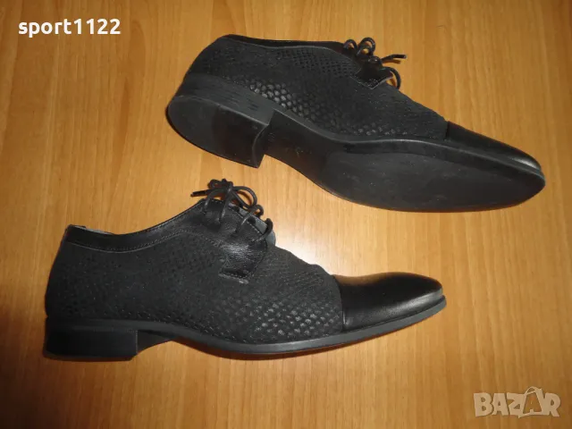 N41 Bianco Man/елегантни мъжки обувки, снимка 7 - Официални обувки - 48168661