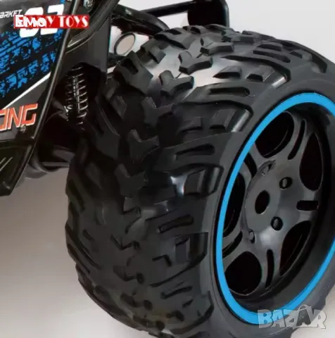 Високоскоростна радиоуправляема кола, офроуд - Обхват 20 Метра , снимка 5 - Електрически играчки - 47985233