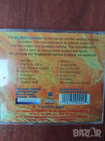 Big Beat Collective Fingerprints - оригинален диск музика, снимка 2 - CD дискове - 52887727