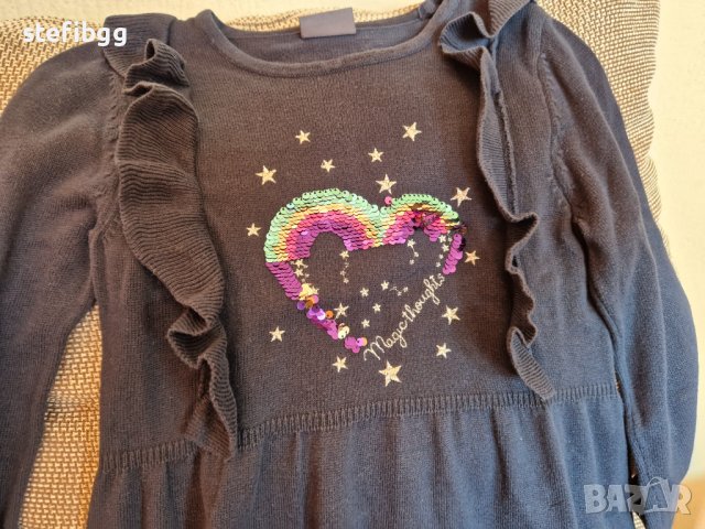 Детска рокля LC Wikiki 122-128 размер, снимка 4 - Детски рокли и поли - 38473205