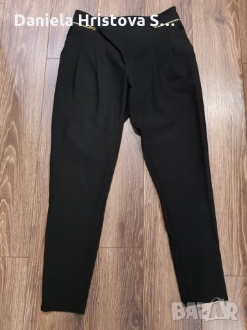 Прекрасен черен официален панталон,С размер , снимка 1 - Панталони - 26667224