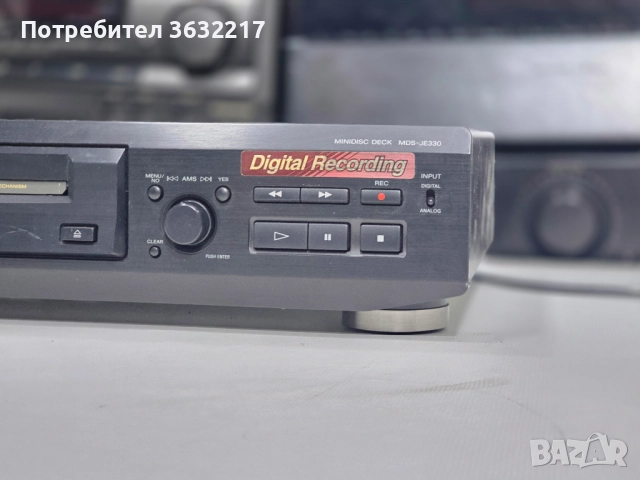 🎶 Sony MDS-JE330 – Минидиск легенда! 🎶, снимка 5 - Ресийвъри, усилватели, смесителни пултове - 52649579