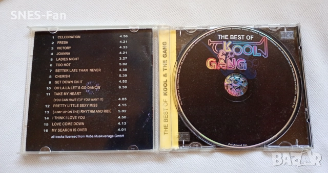 The Best of Kool and the Gang, снимка 2 - CD дискове - 52800492