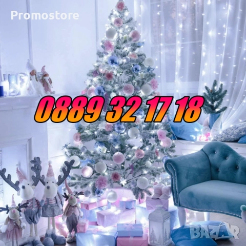 Коледни лампички 20 метра на макара, бяла светлина, водоустойчиви, снимка 2 - Декорация за дома - 52428466